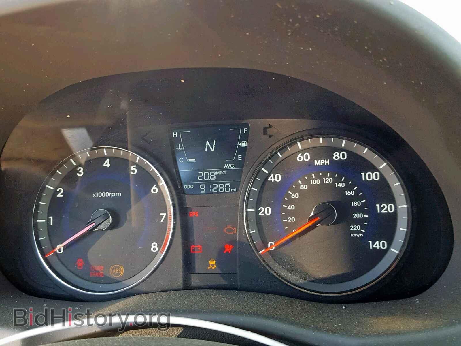 2012 HYUNDAI ACCENT - VIN: KMHCU5AE8CU020031 - Фото 8