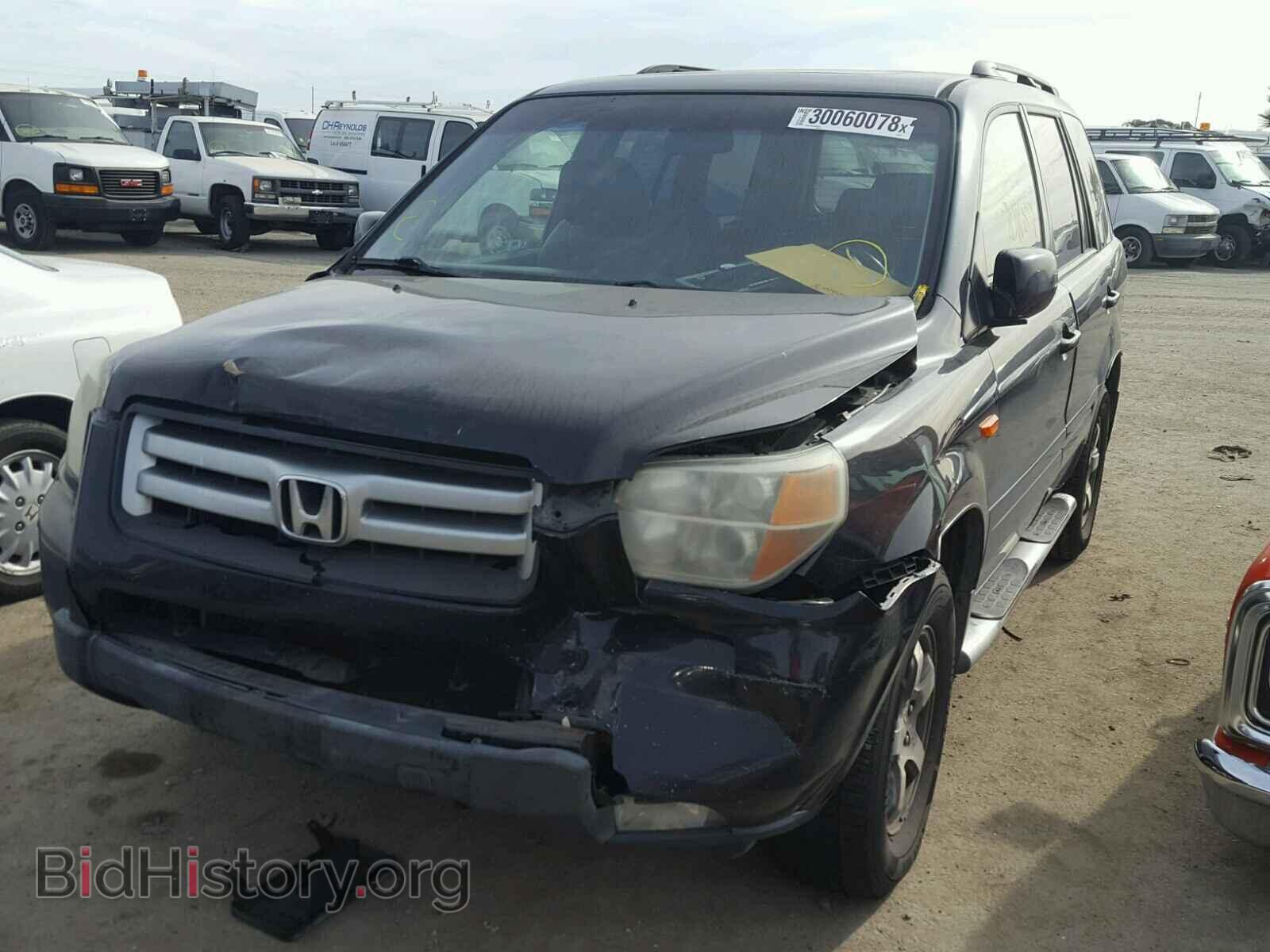 2006 HONDA PILOT - VIN: 2HKYF18736H543993 - Фото 2