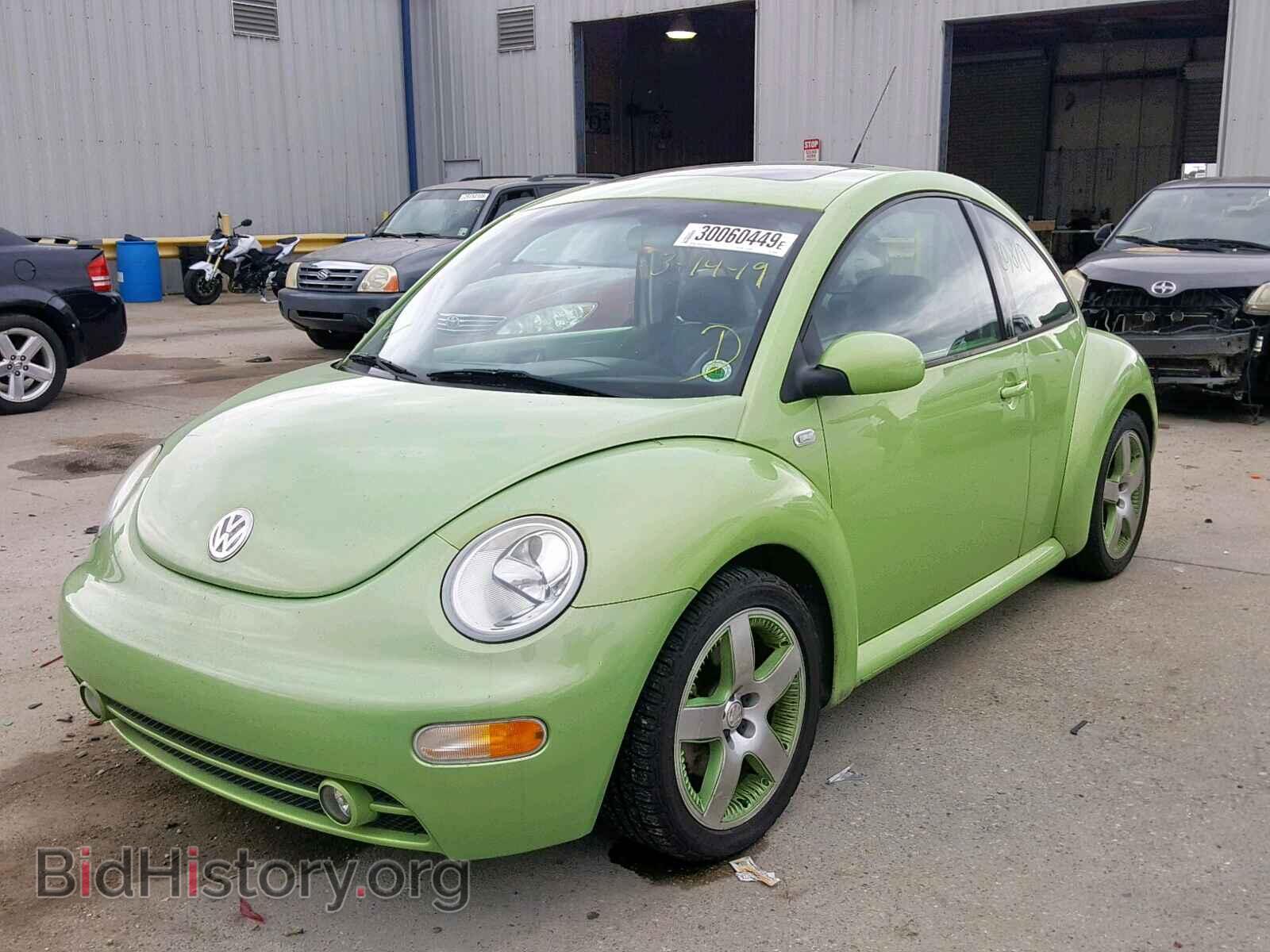 2003 VOLKSWAGEN BEETLE - VIN: 3VWCD21C63M406868 - Фото 2