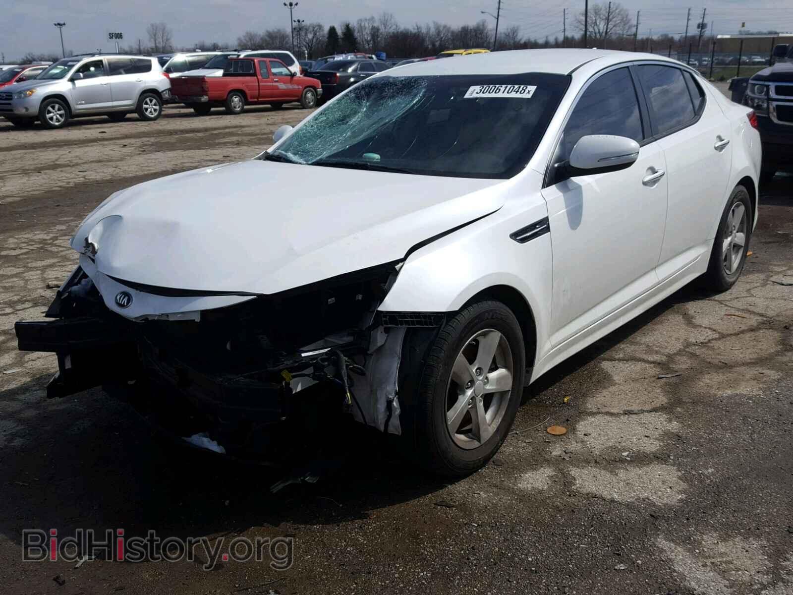 2015 KIA OPTIMA - VIN: KNAGM4A70F5646279 - Фото 2