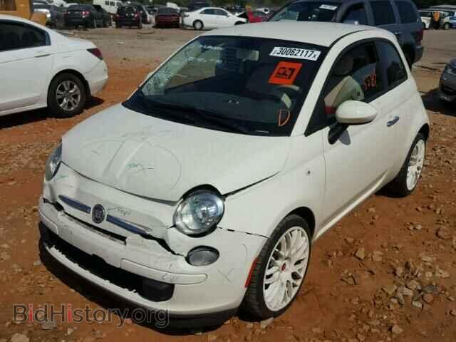 2013 FIAT 500 - VIN: 3C3CFFAR3DT512604 - Фото 2