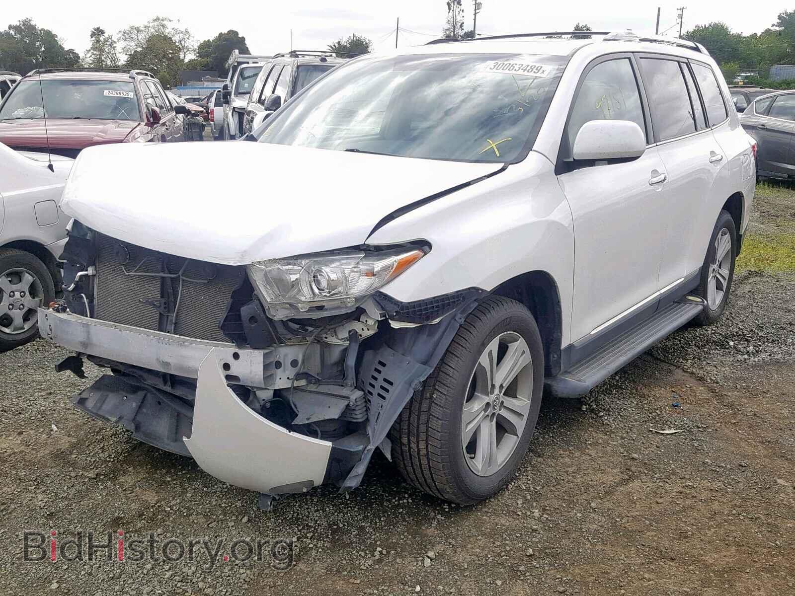 2012 TOYOTA HIGHLANDER - VIN: 5TDDK3EH8CS098210 - Фото 2