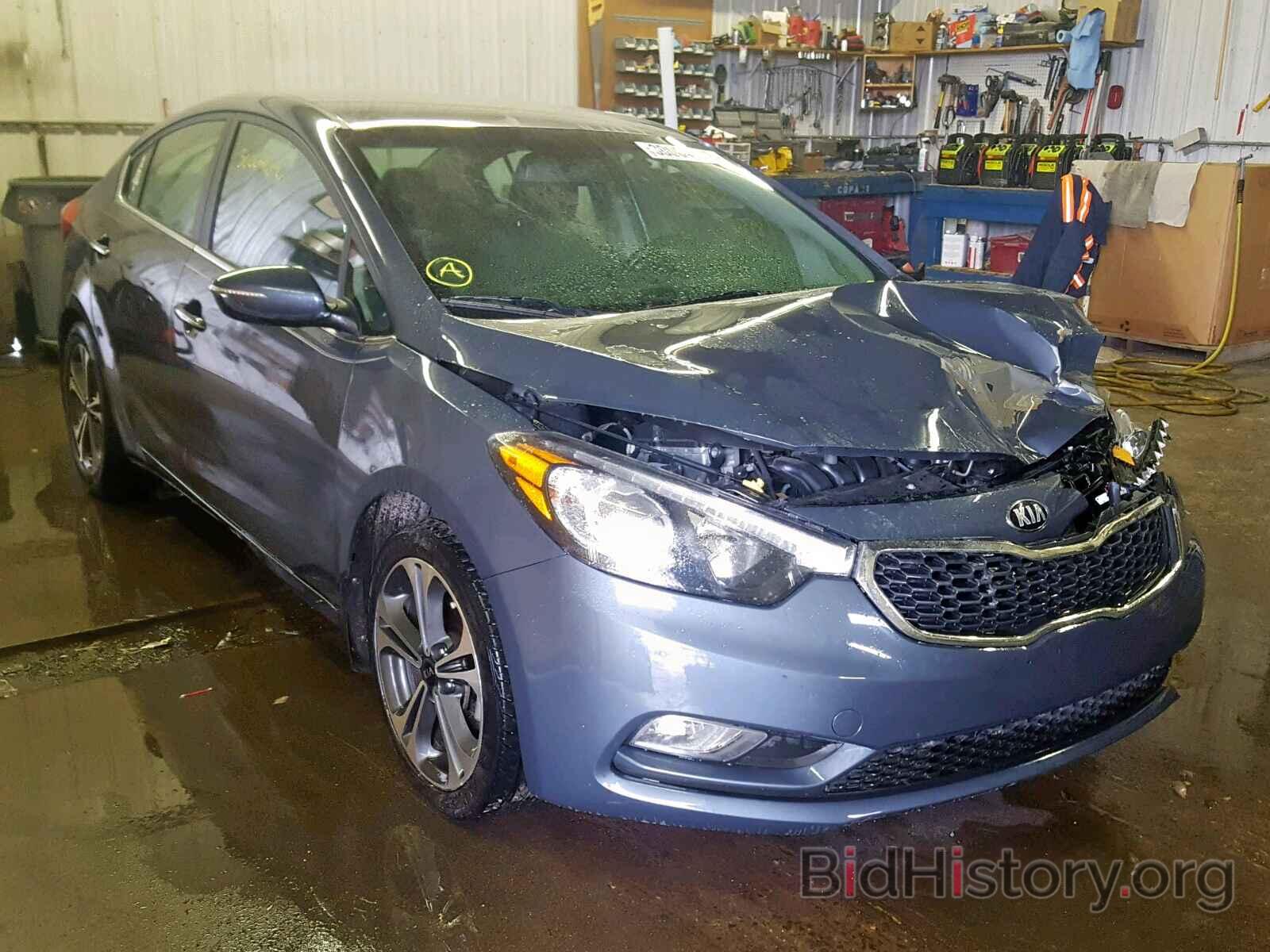 Photo KNAFX4A86E5113637 - KIA FORTE EX 2014