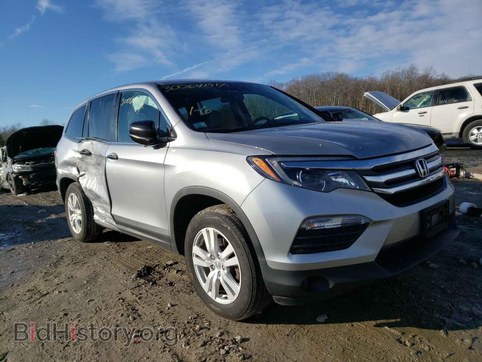 Photo 5FNYF6H19HB080302 - HONDA PILOT 2017