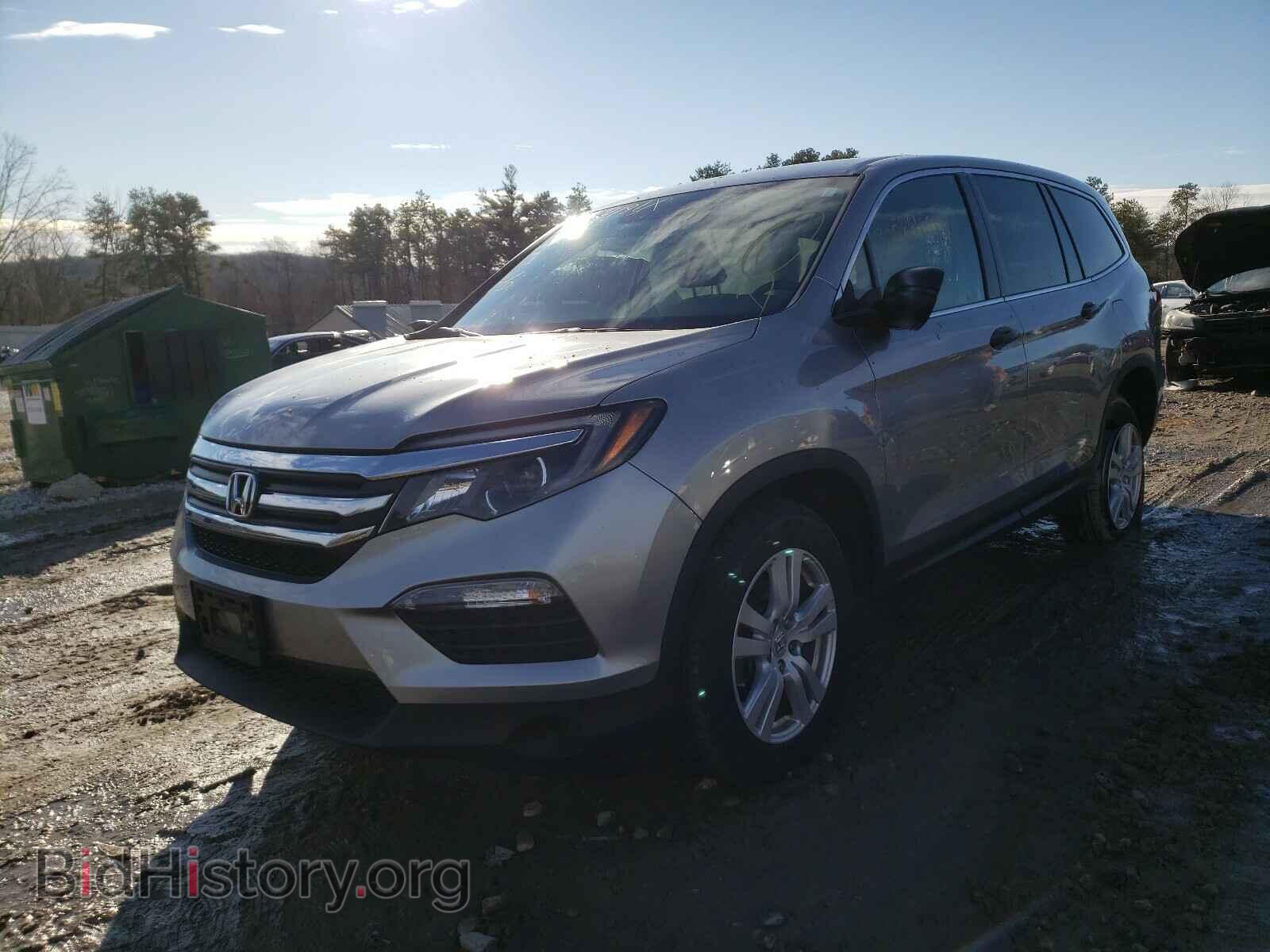 2017 HONDA PILOT - VIN: 5FNYF6H19HB080302 - Фото 2
