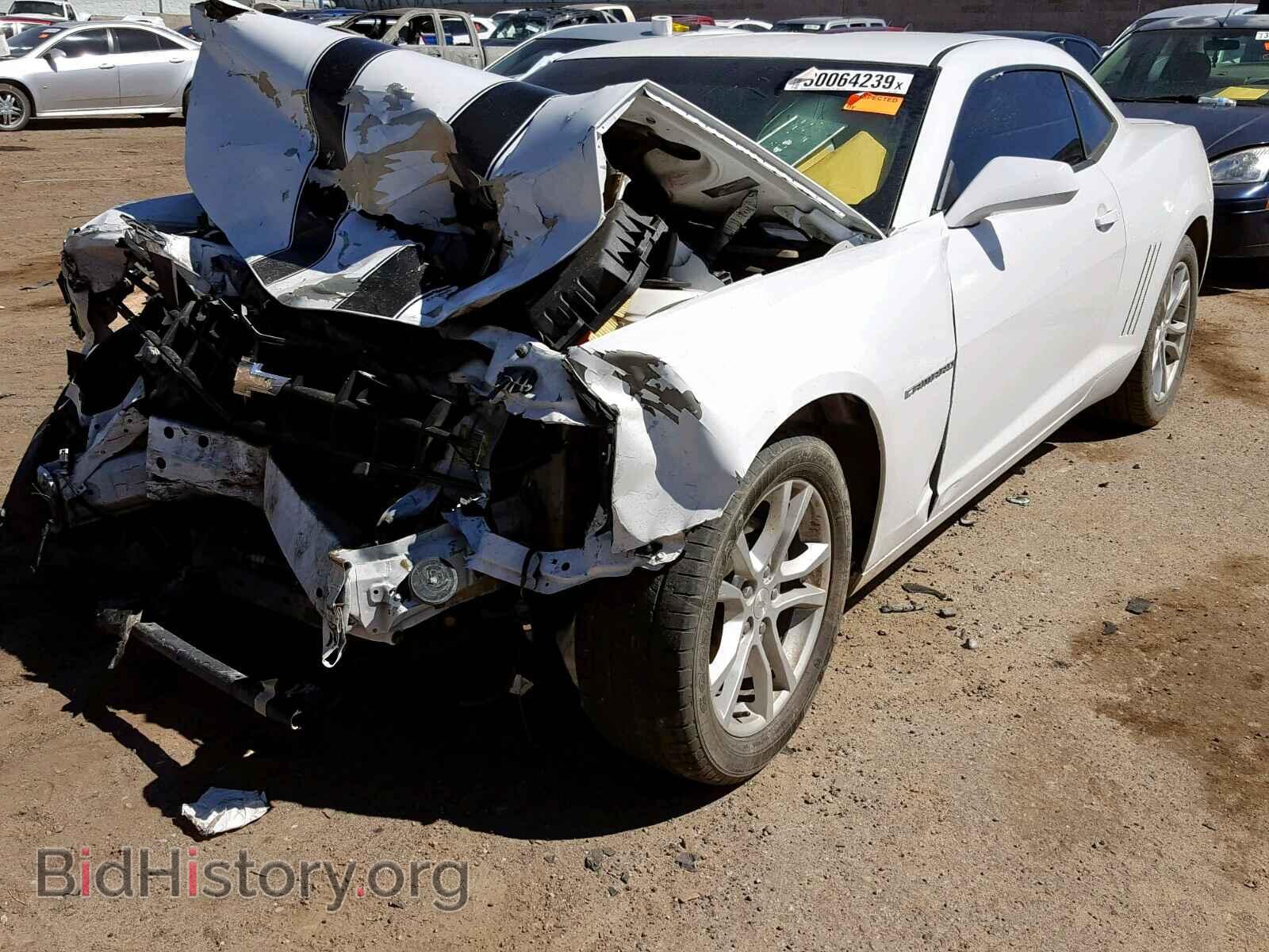 2013 CHEVROLET CAMARO - VIN: 2G1FF1E34D9170304 - Фото 2