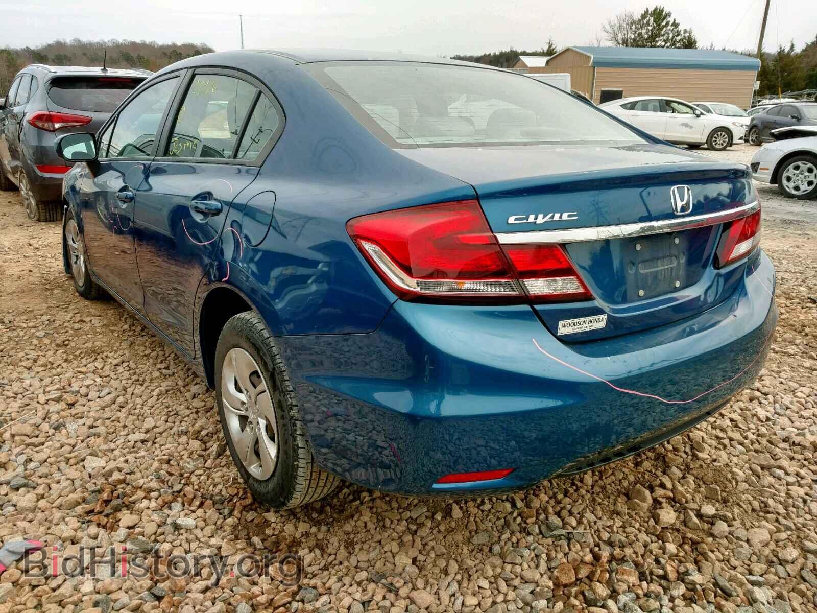 2014 HONDA CIVIC LX - VIN: 19XFB2F54EE079867 - Фото 3