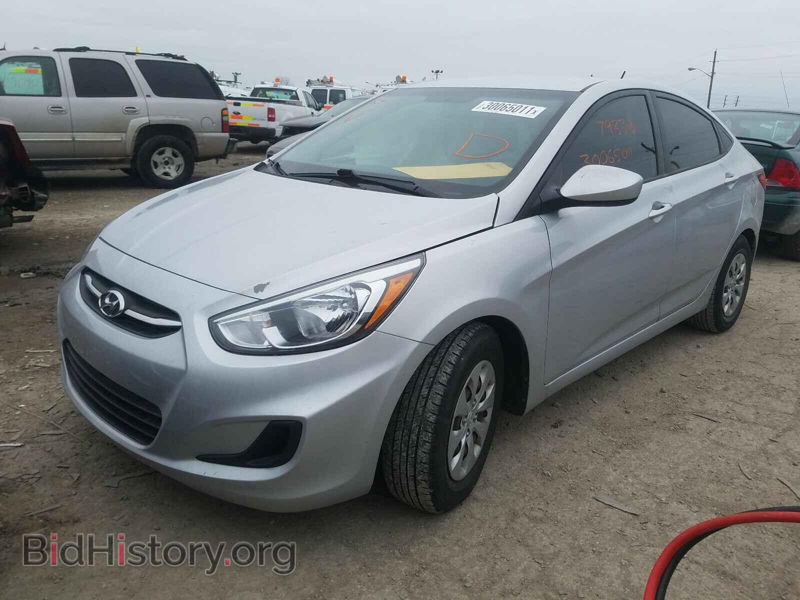 2016 HYUNDAI ACCENT - VIN: KMHCT4AE4GU065986 - Фото 2