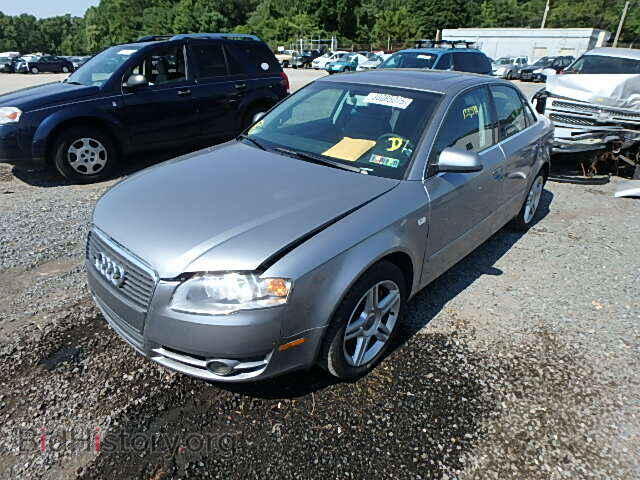 2007 AUDI A4 - VIN: WAUDF78E27A128220 - Фото 2