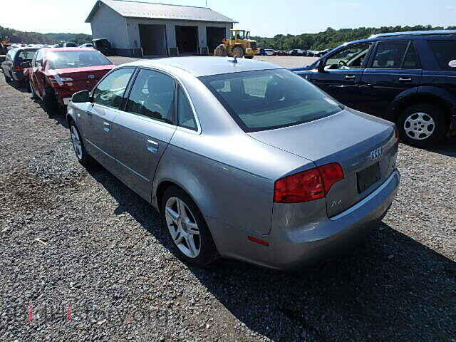 2007 AUDI A4 - VIN: WAUDF78E27A128220 - Фото 3