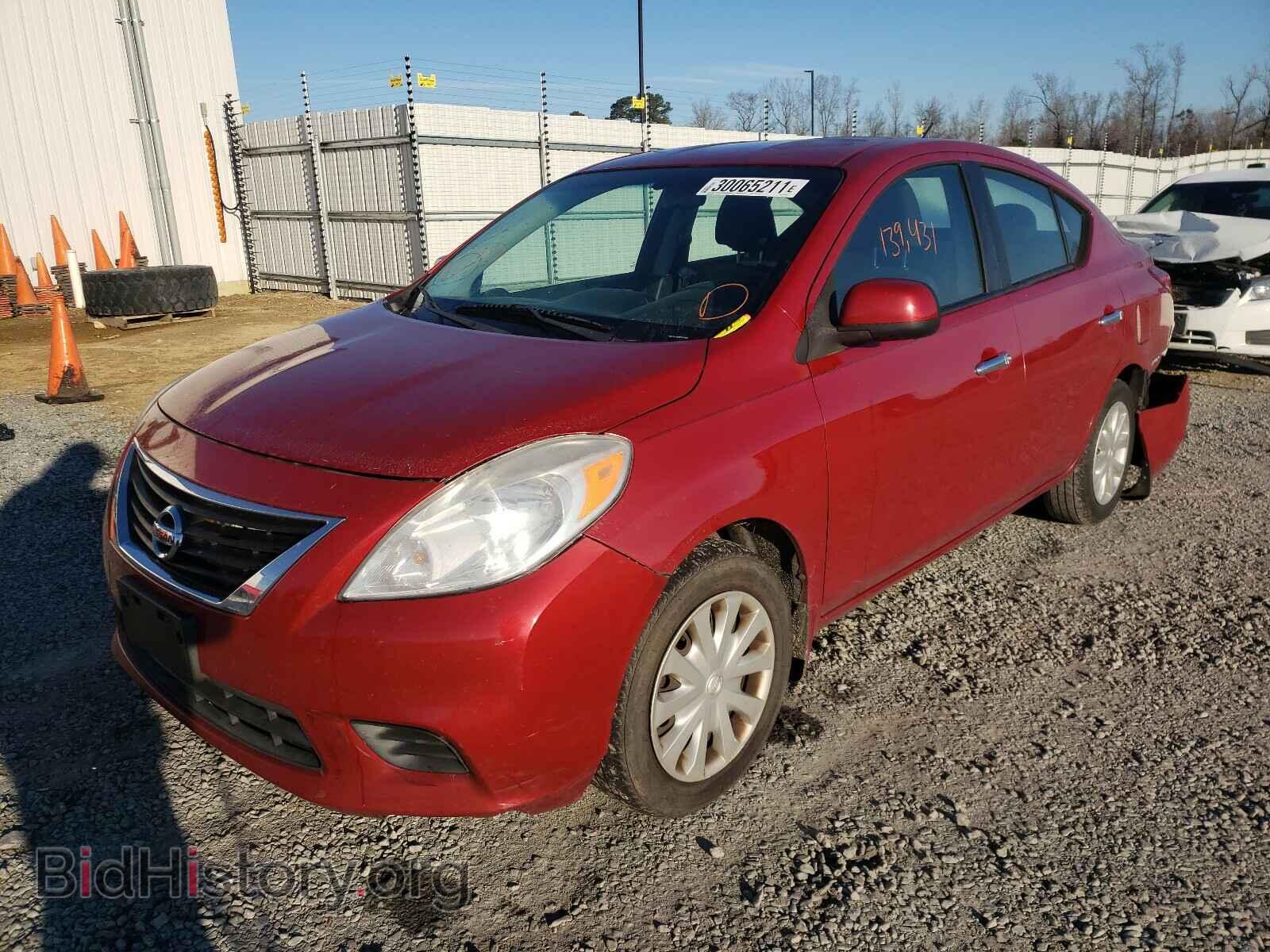 2012 NISSAN VERSA - VIN: 3N1CN7AP6CL923094 - Фото 2