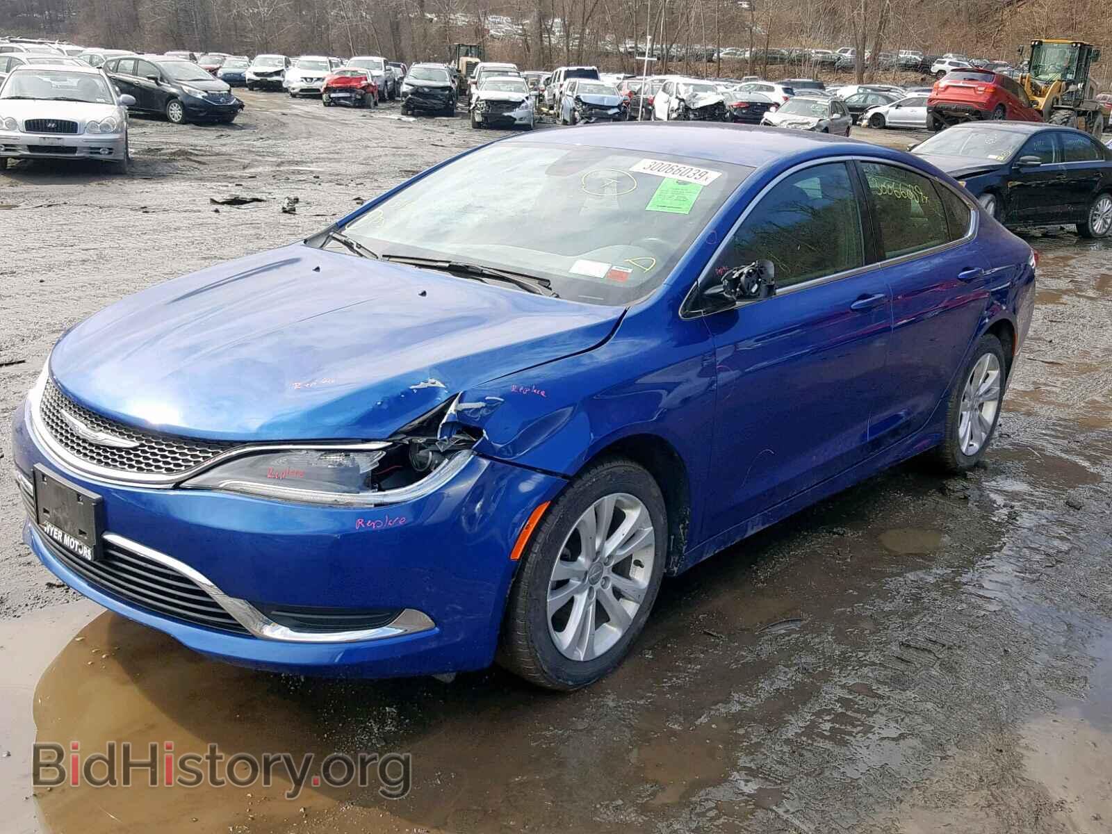 2016 CHRYSLER 200 - VIN: 1C3CCCAB5GN104782 - Фото 2