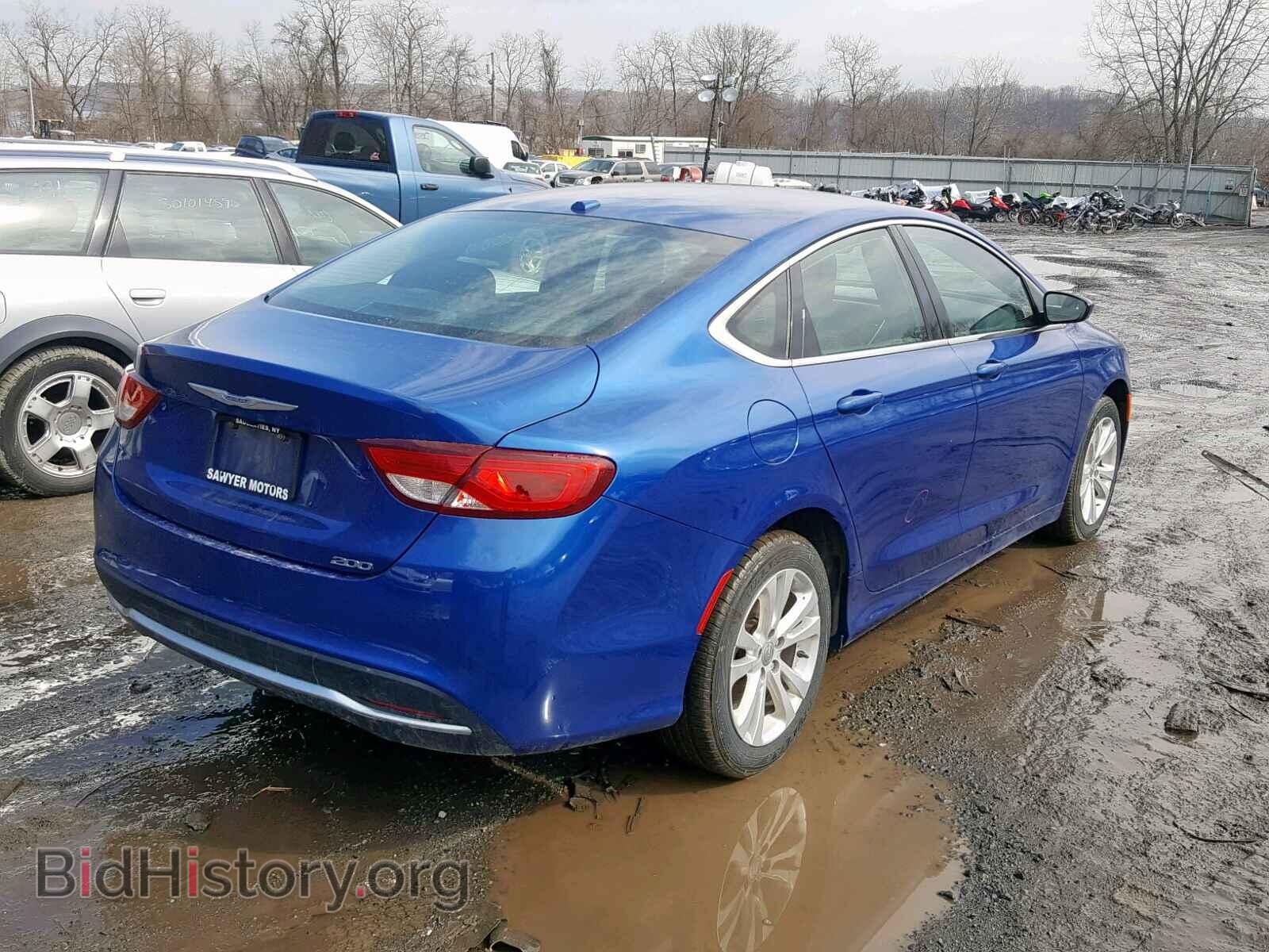2016 CHRYSLER 200 - VIN: 1C3CCCAB5GN104782 - Фото 4
