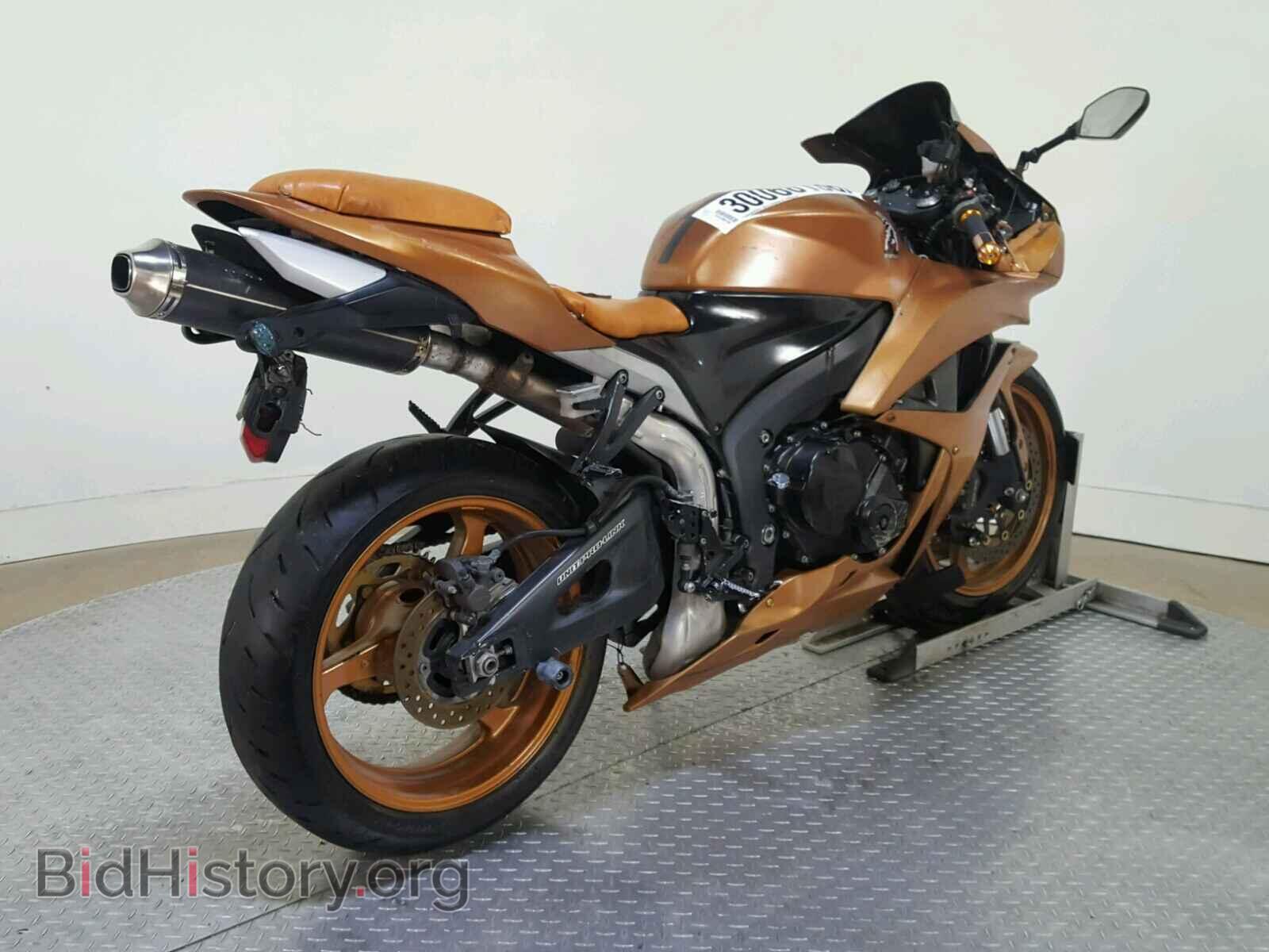 2007 HONDA CBR CYCLE - VIN: JH2PC40097M001641 - Фото 8