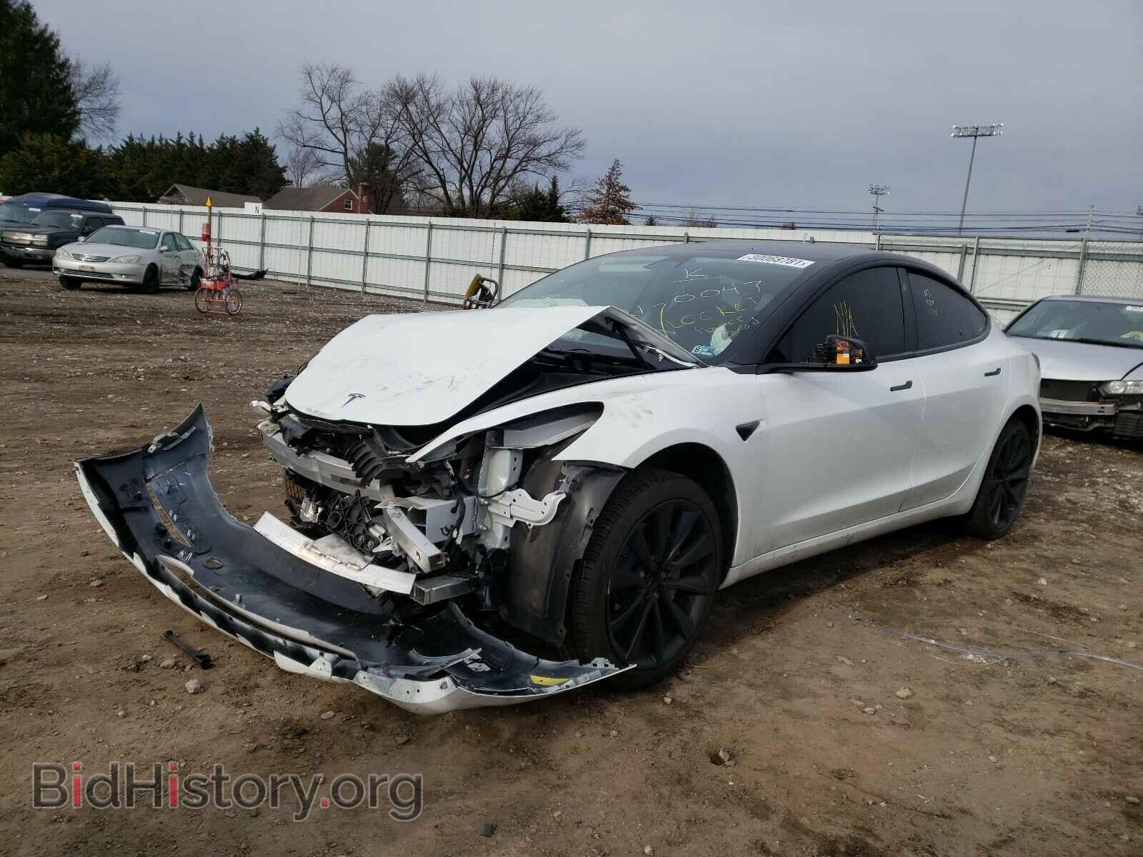 2019 TESLA MODEL 3 - VIN: 5YJ3E1EA7KF466468 - Photo 2