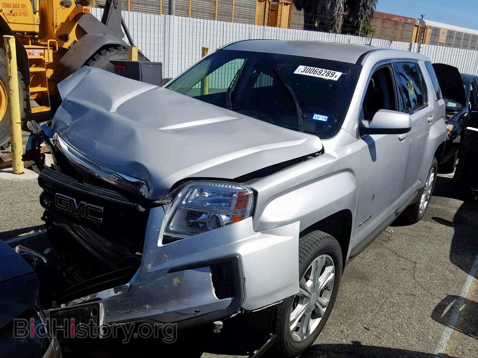 2017 GMC TERRAIN SL - VIN: 2GKALMEK2H6106048 - Фото 2