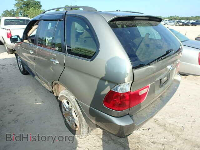 2005 BMW X5 - VIN: 5UXFA13525LY09850 - Фото 3