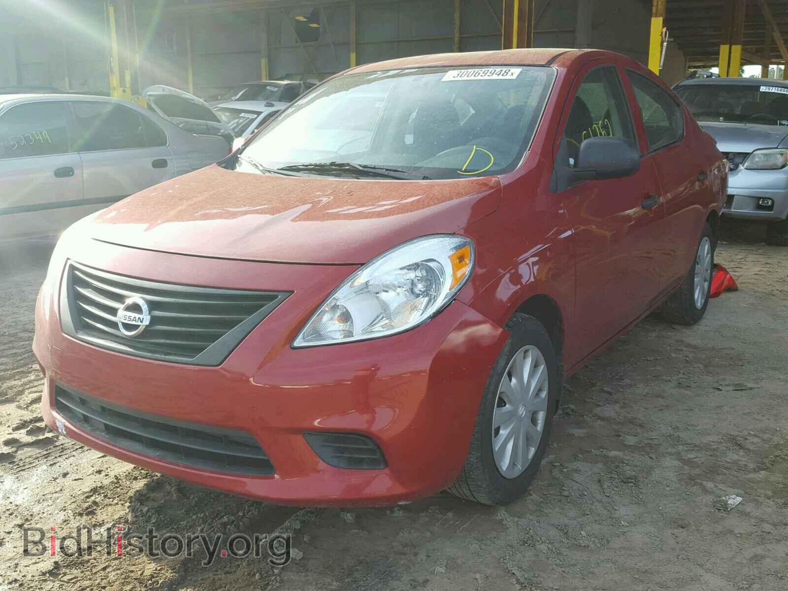 2014 NISSAN VERSA - VIN: 3N1CN7AP2EL847652 - Фото 2