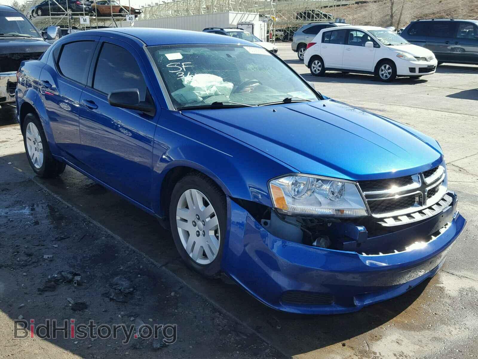 Фотография 1C3CDZAB1EN201037 - DODGE AVENGER 2014