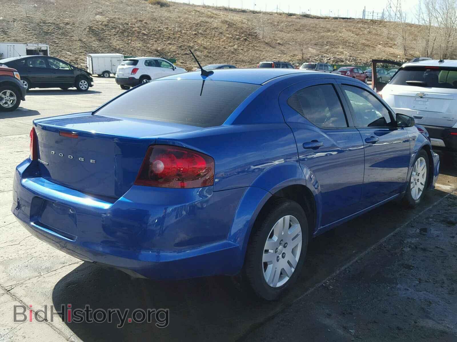 2014 DODGE AVENGER - VIN: 1C3CDZAB1EN201037 - Фото 4