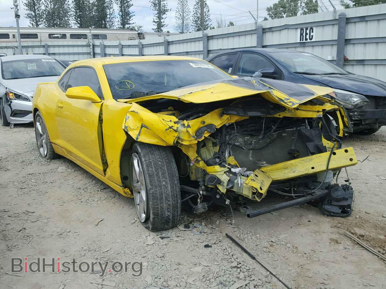 Photo 2G1FC1E31E9181027 - CHEVROLET CAMARO 2014