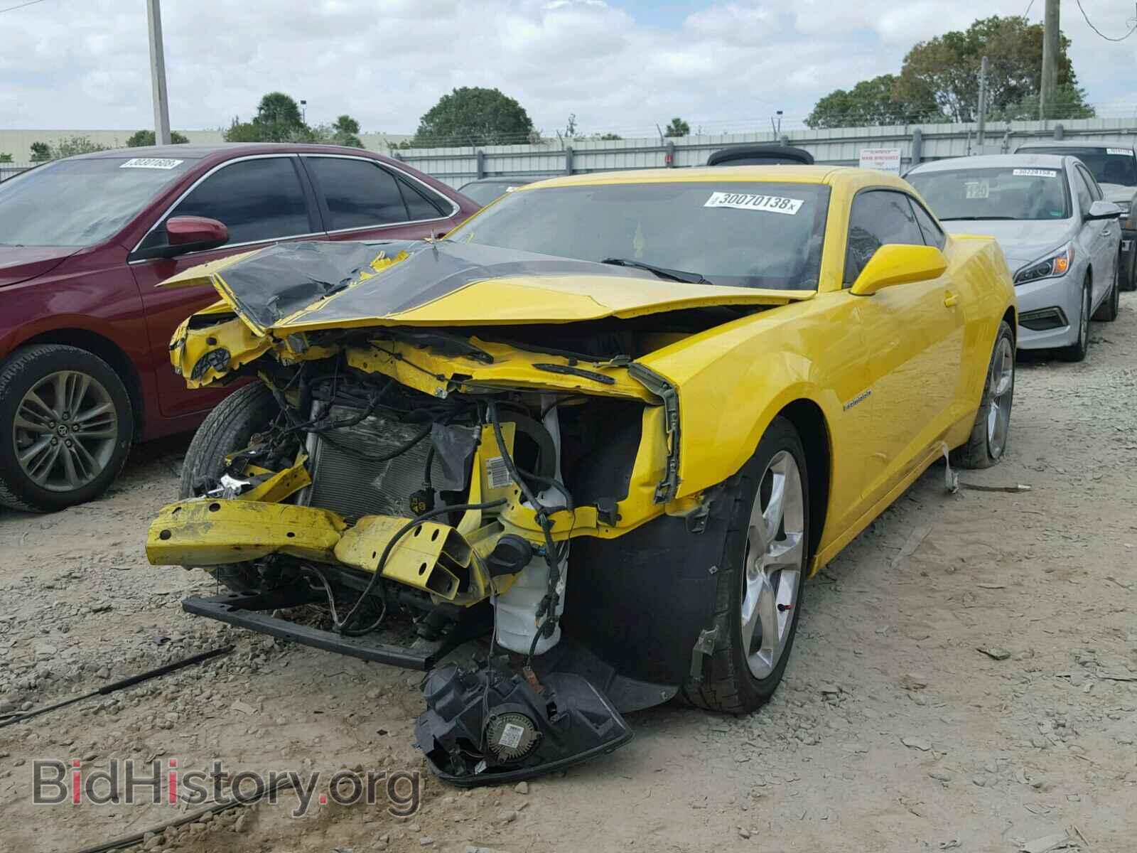 2014 CHEVROLET CAMARO - VIN: 2G1FC1E31E9181027 - Фото 2
