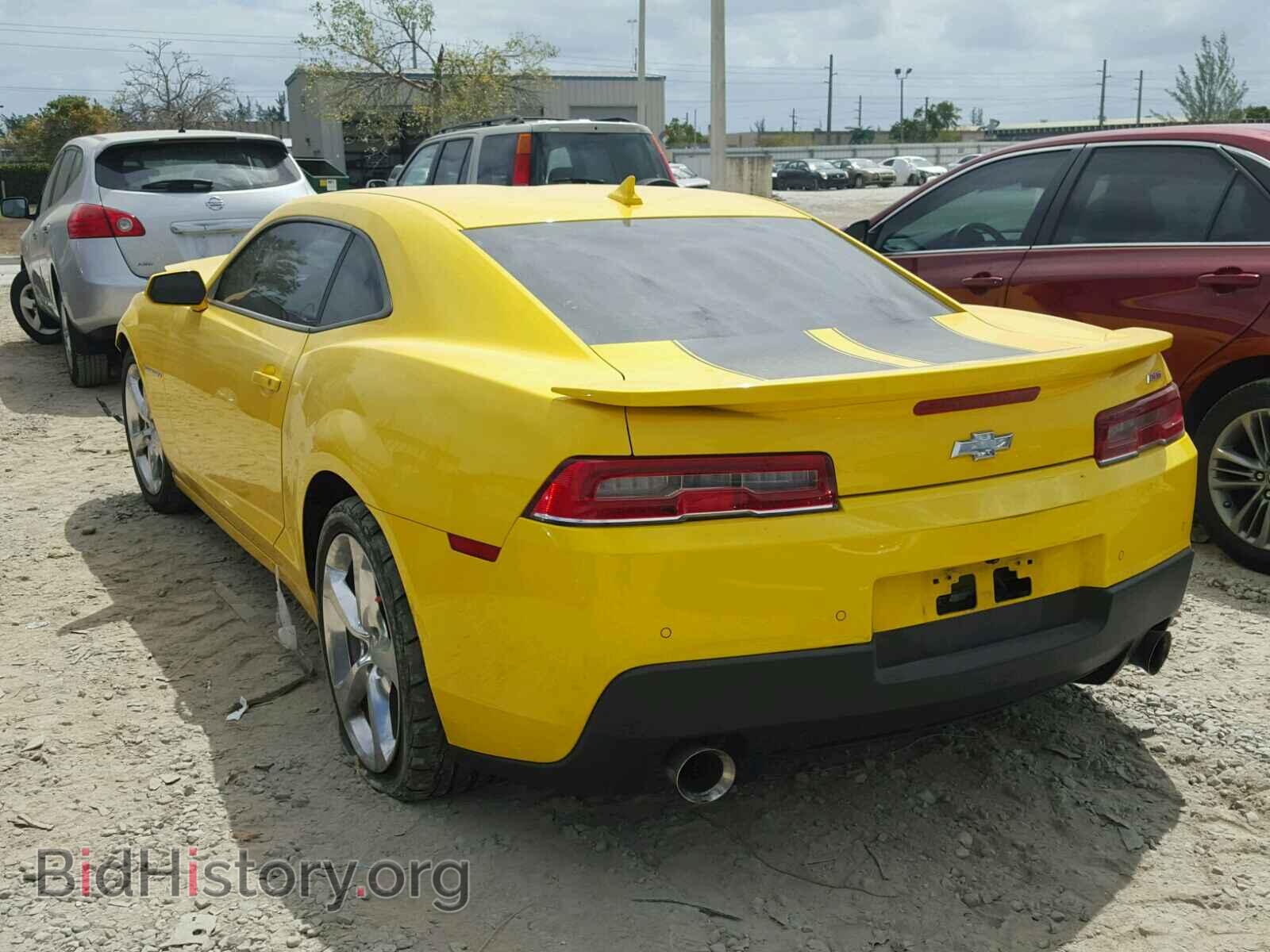 2014 CHEVROLET CAMARO - VIN: 2G1FC1E31E9181027 - Фото 3