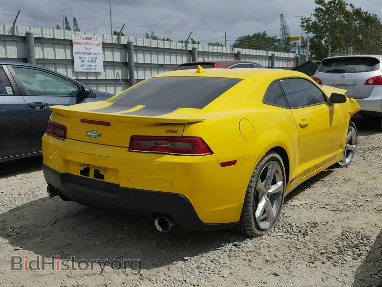 2014 CHEVROLET CAMARO - VIN: 2G1FC1E31E9181027 - Фото 4