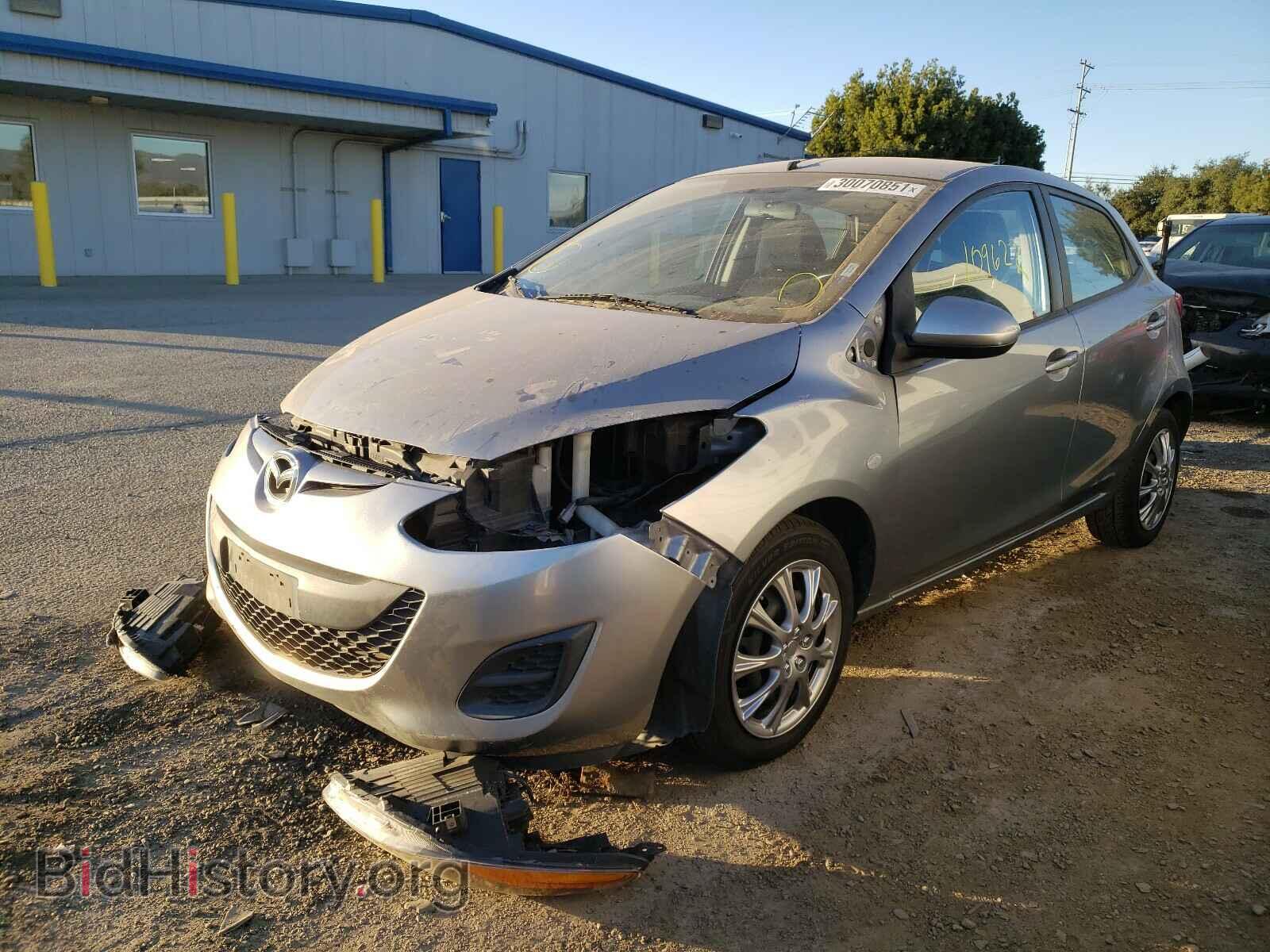 2014 MAZDA 2 - VIN: JM1DE1KZ7E0186597 - Photo 2