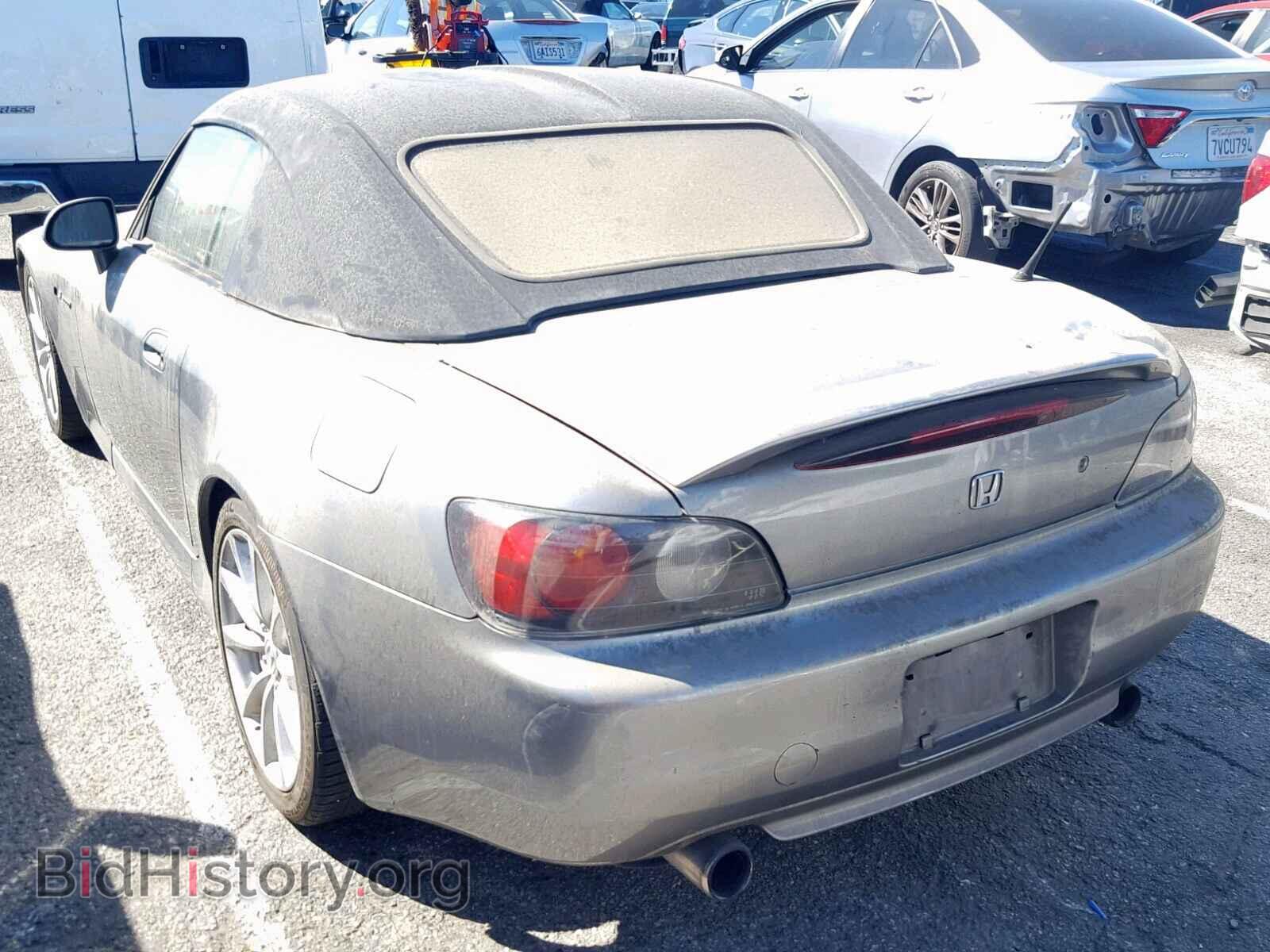 2001 HONDA S2000 - VIN: JHMAP114X1T009651 - Фото 3