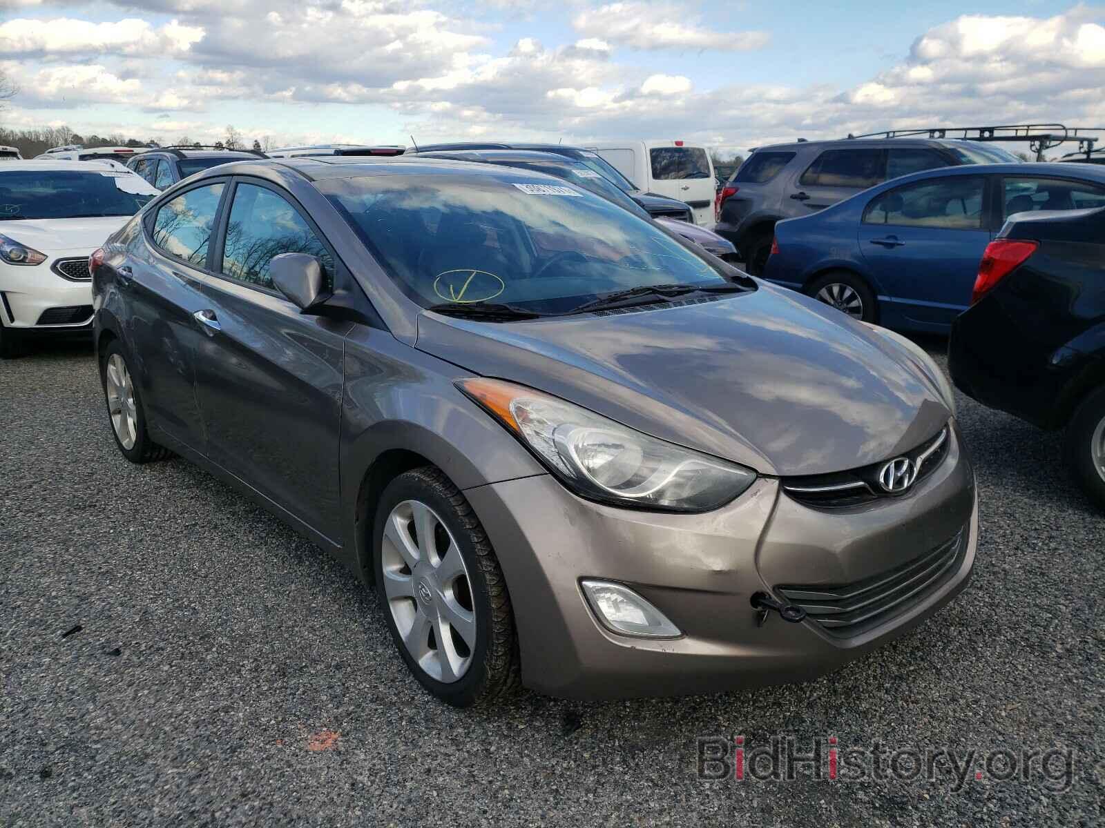 Photo 5NPDH4AE9CH115831 - HYUNDAI ELANTRA 2012