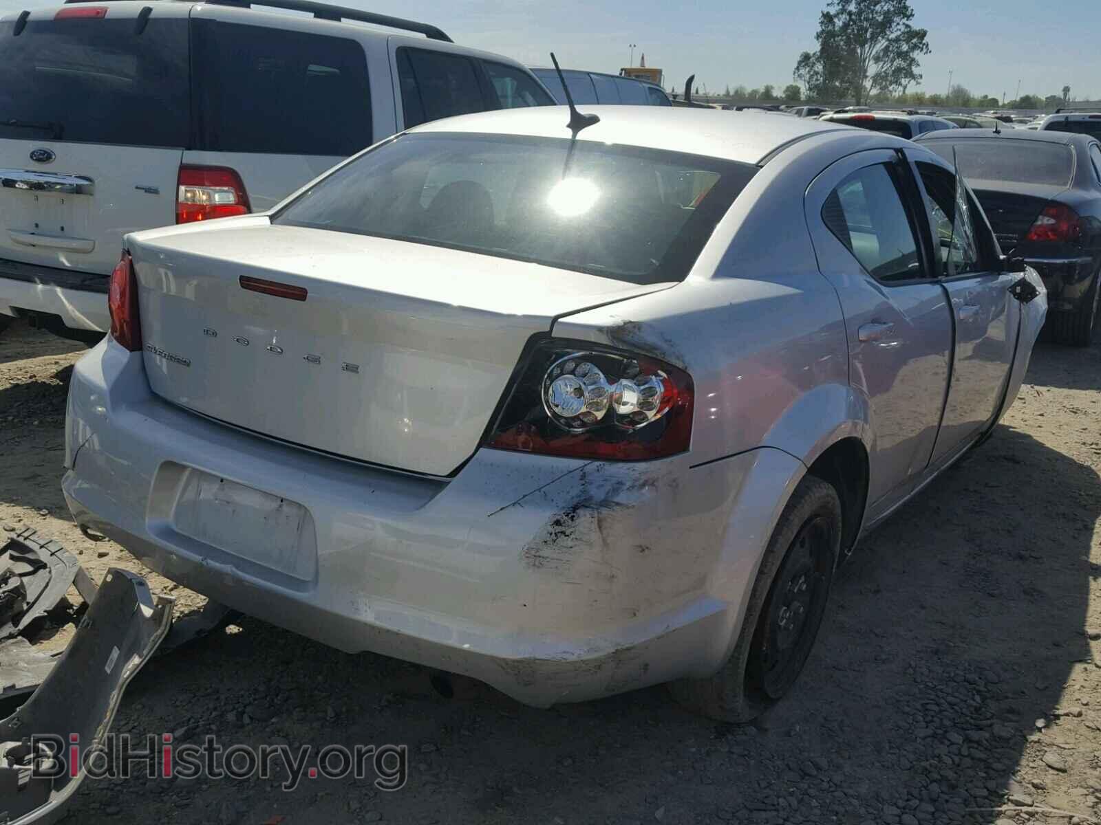 2012 DODGE AVENGER - VIN: 1C3CDZAB1CN330411 - Фото 4