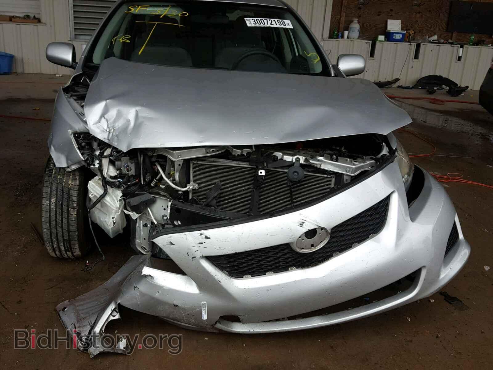 2009 TOYOTA COROLLA BA - VIN: JTDBL40E899088257 - Фото 9
