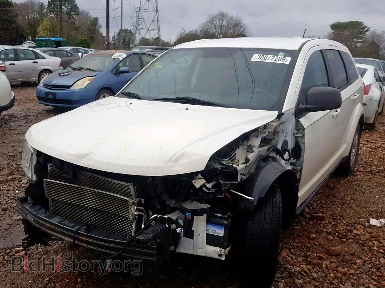 2012 DODGE JOURNEY SE - VIN: 3C4PDCAB4CT134523 - Фото 2
