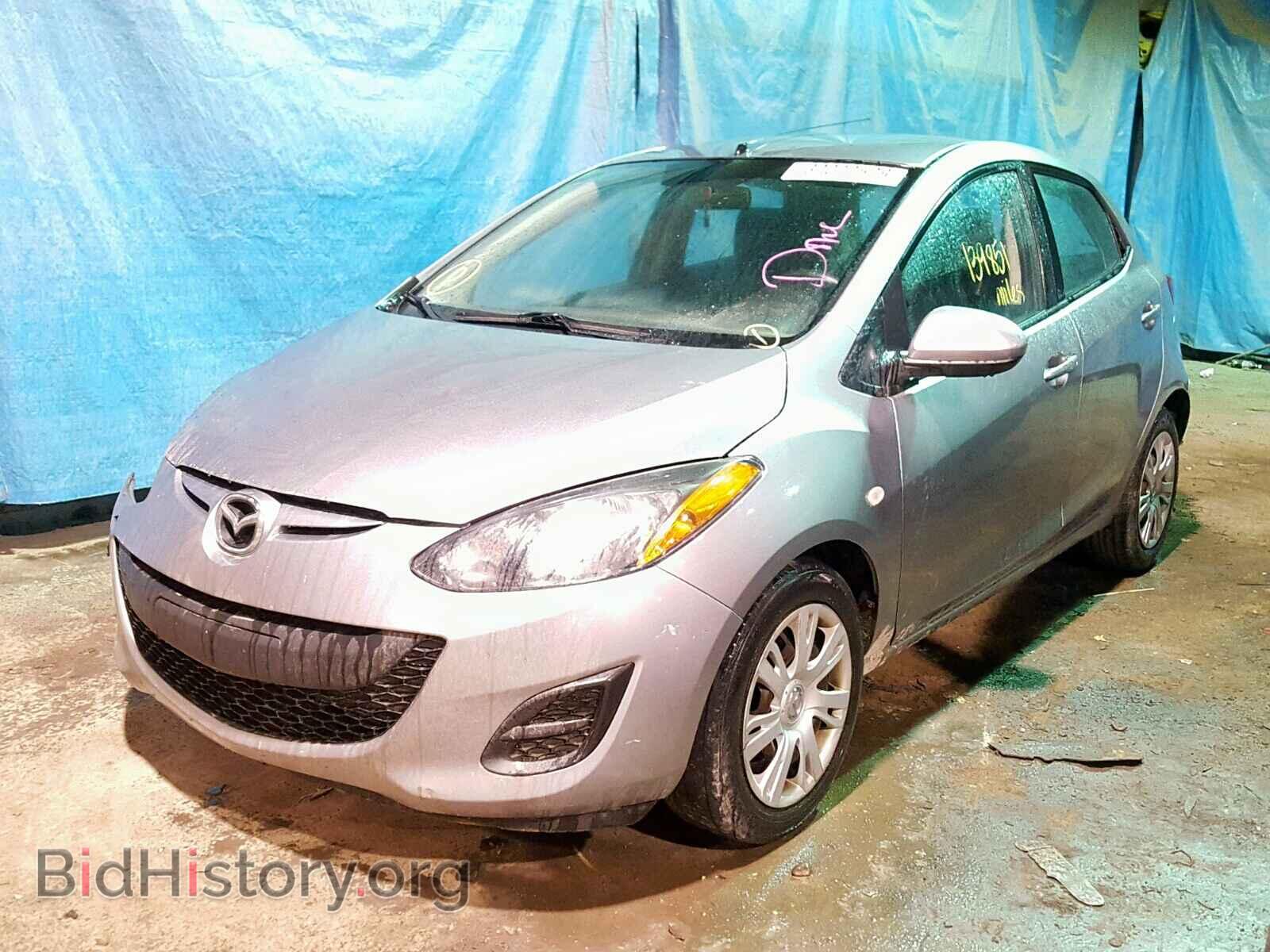 2012 MAZDA 2 - VIN: JM1DE1KY3C0139507 - Фото 2