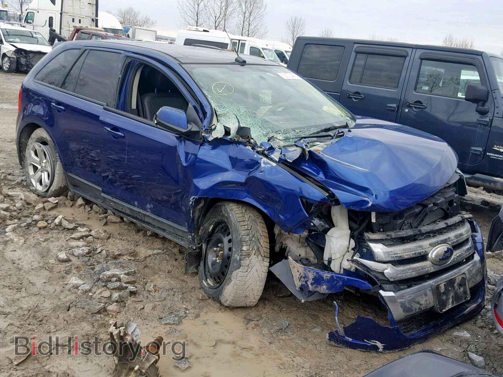 Photo 2FMDK3J95DBB84314 - FORD EDGE SEL 2013