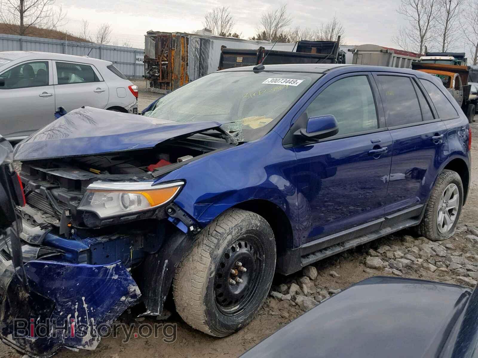 2013 FORD EDGE SEL - VIN: 2FMDK3J95DBB84314 - Photo 2