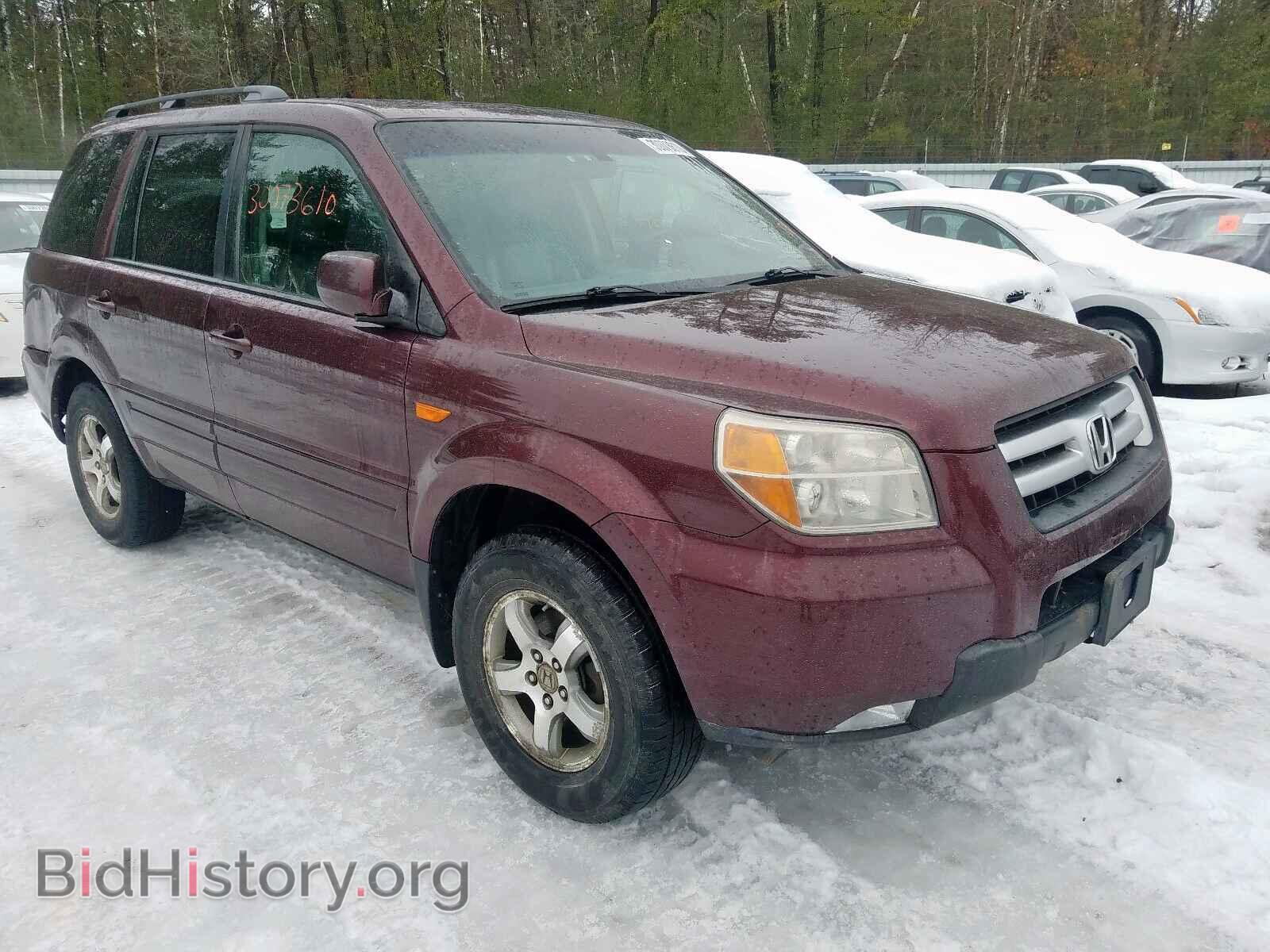 Фотография 2HKYF18517H529929 - HONDA PILOT 2007