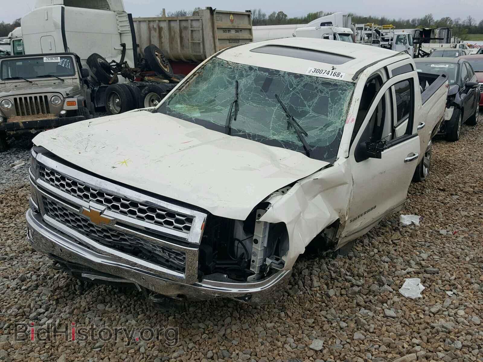 2014 CHEVROLET SILVERADO - VIN: 3GCUKSEC0EG335563 - Фото 2