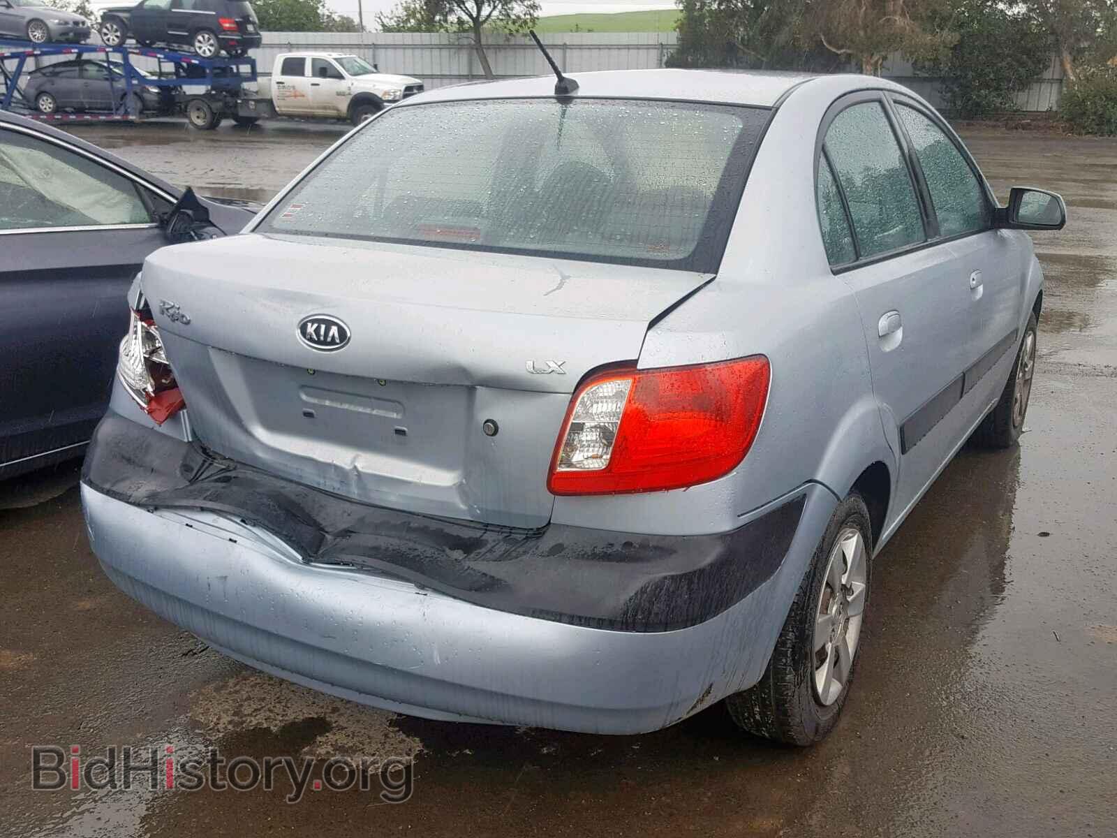 2007 KIA RIO BASE - VIN: KNADE123976215140 - Фото 4