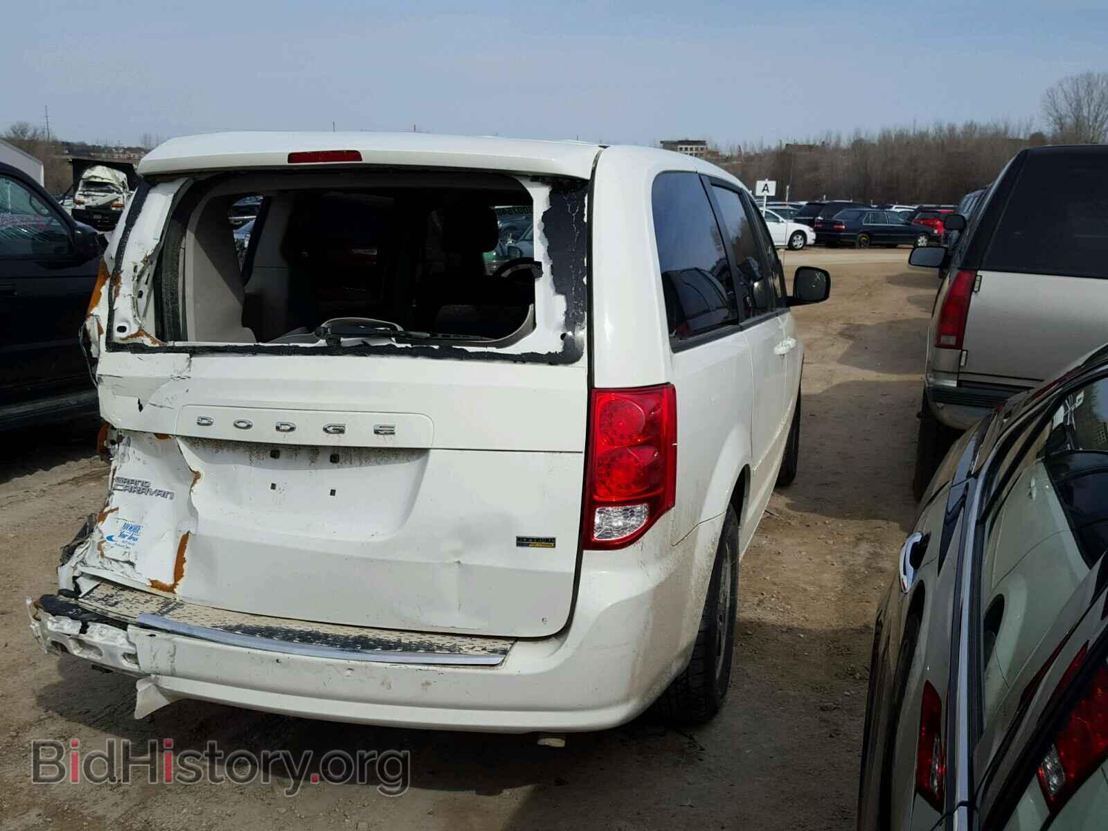 2013 DODGE CARAVAN - VIN: 2C4RDGCG9DR573813 - Фото 4
