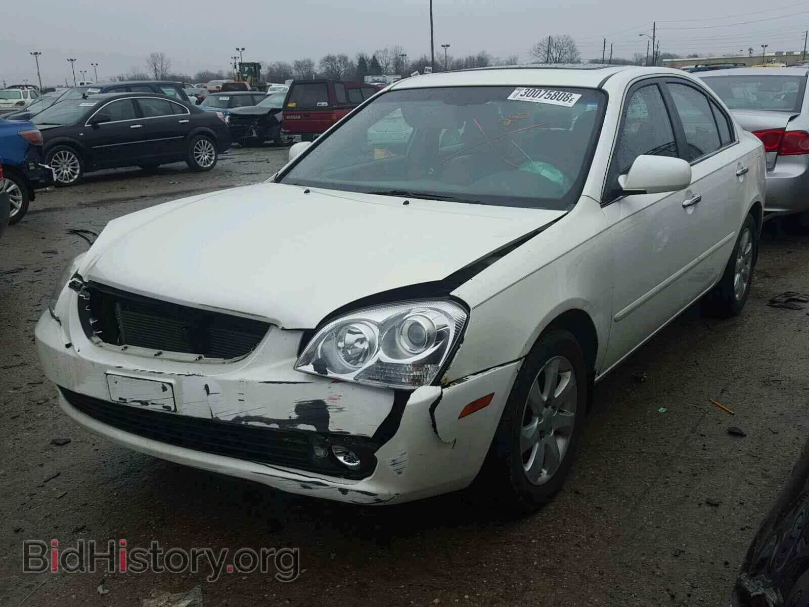 2008 KIA OPTIMA - VIN: KNAGE124585236337 - Фото 2