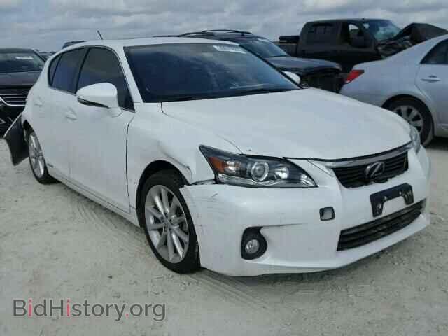 Photo JTHKD5BH3C2073934 - LEXUS CT 200 2012