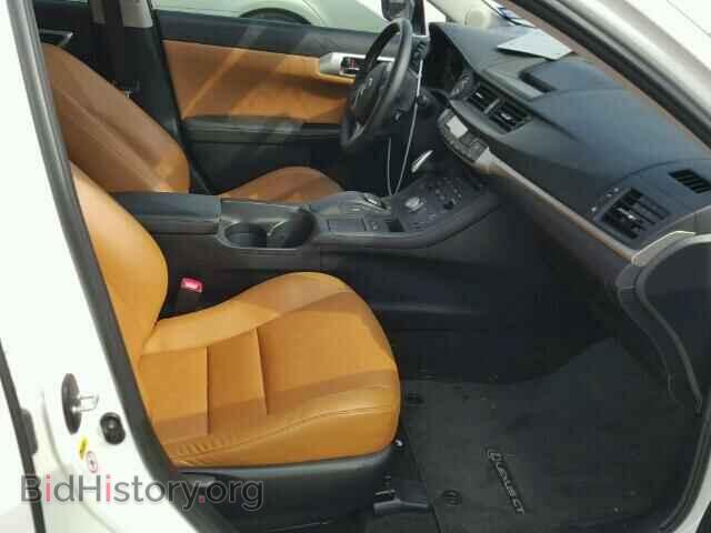 2012 LEXUS CT 200 - VIN: JTHKD5BH3C2073934 - Фото 5