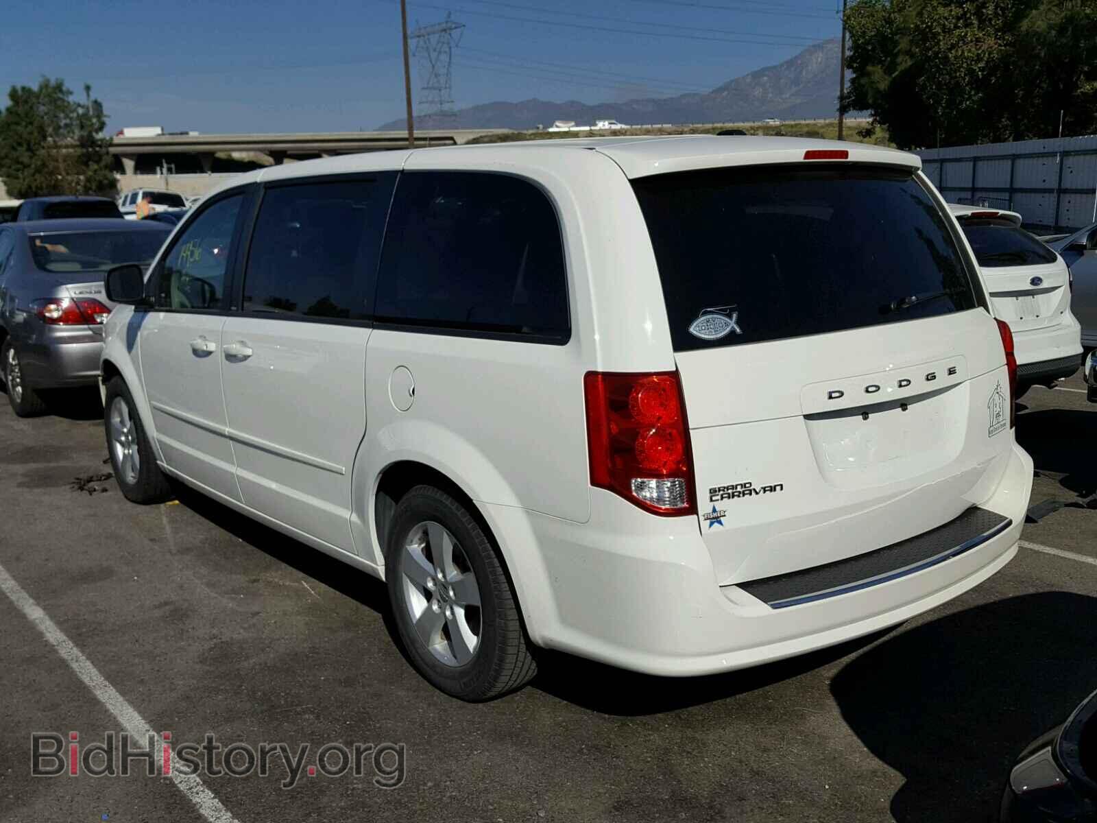 2013 DODGE CARAVAN - VIN: 2C4RDGBG3DR533454 - Фото 3