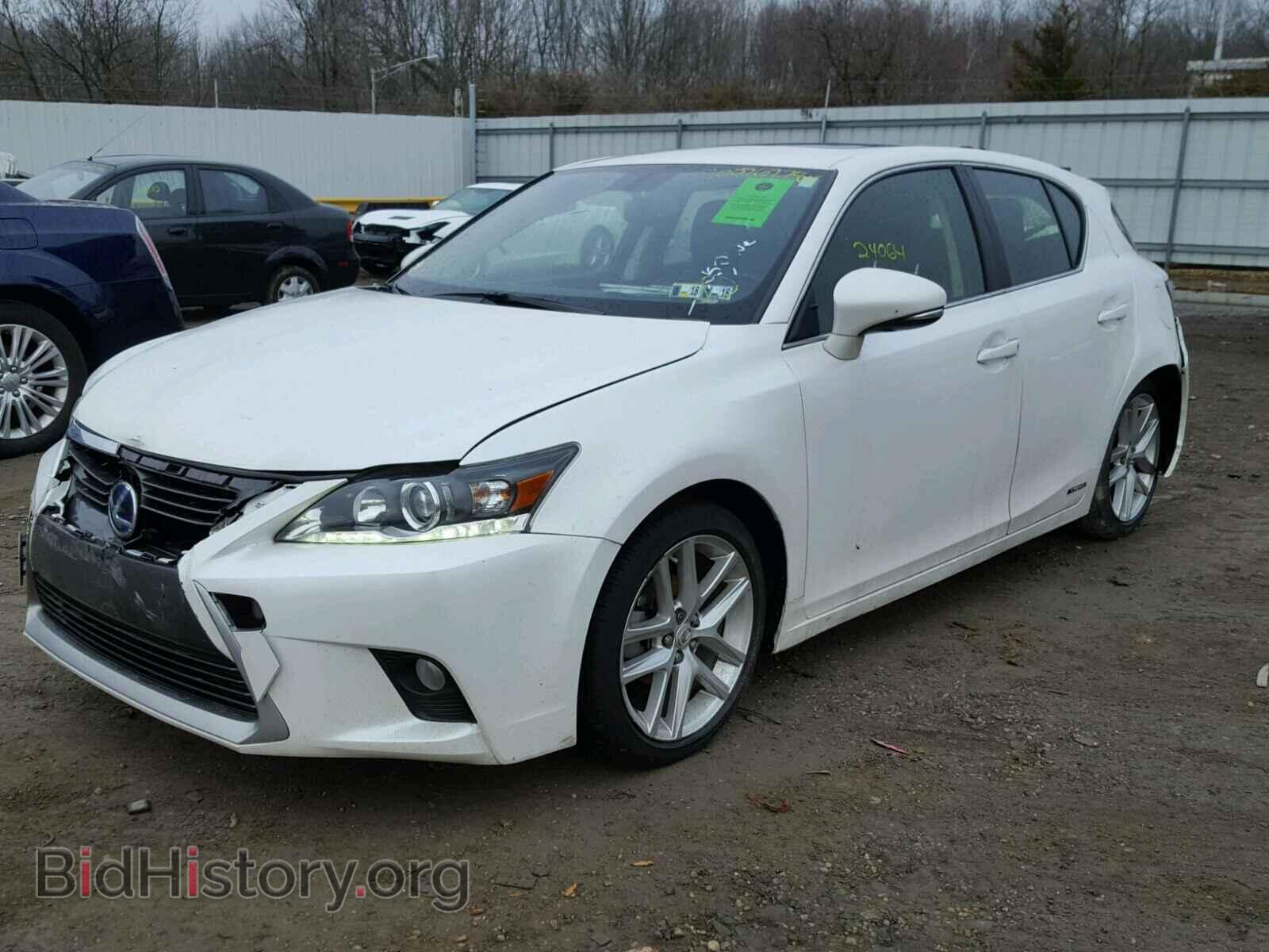 2015 LEXUS CT 200 - VIN: JTHKD5BH6F2248004 - Фото 2