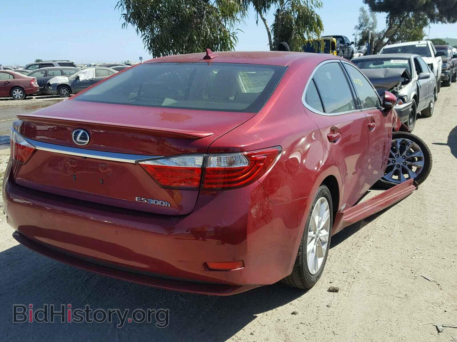 2013 LEXUS ES300 - VIN: JTHBW1GG8D2002507 - Фото 4