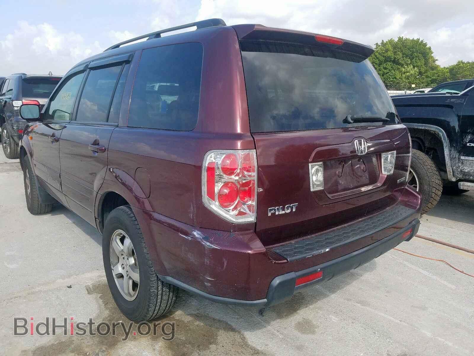 2007 HONDA PILOT - VIN: 2HKYF18627H532203 - Фото 3