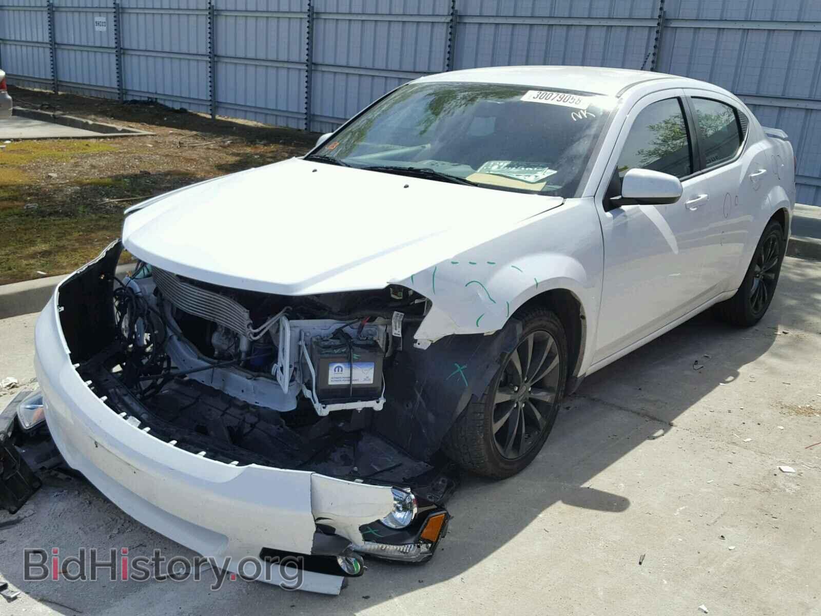 2014 DODGE AVENGER - VIN: 1C3CDZCB6EN134027 - Фото 2