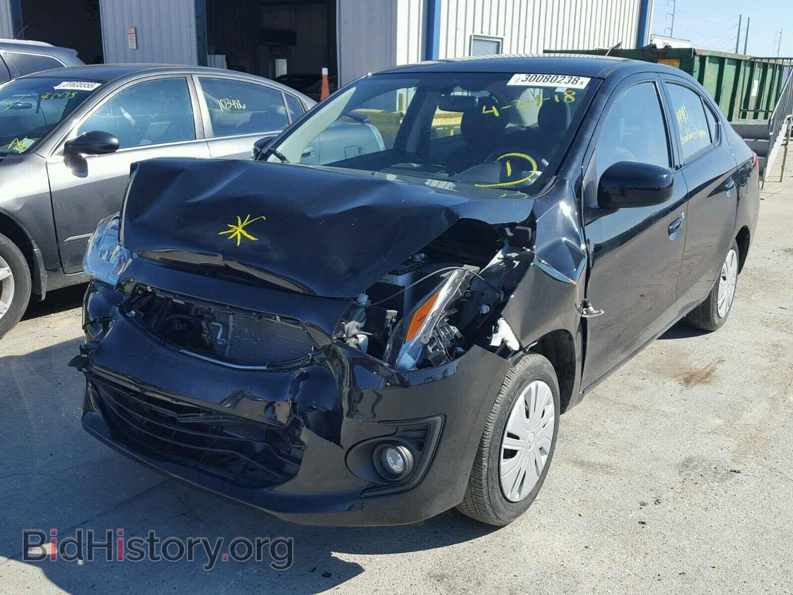 2017 MITSUBISHI MIRAGE - VIN: ML32F3FJ9HHF06406 - Фото 2